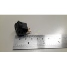 ES-18mm Siyah Yuvarlak On-Off Anahtar 