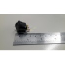 ES-18mm Siyah Yuvarlak Ledli On-Off Anahtar 