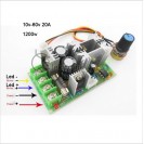 ES-10v-60v giris 10v-60v cikis dimmer 20A-60A DC Dimmer 1200w