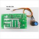 ES-10v-60v giris 10v-60v cikis dimmer 20A-60A DC Dimmer 1200w