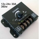 ES-12v-24v giris 3v-24v cikis dimmer 30A DC Dimmer