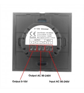 ES-200w Triac Lux Hassas AC Dimmer Pwm Led Sürücü Dim