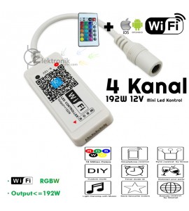 ES-Wifi 4 Kanal Led Kontrol Android - IOS