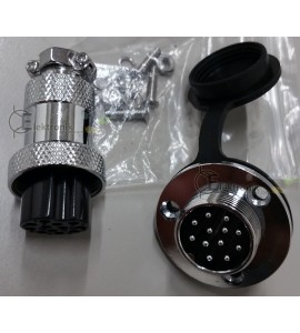 ES-12pin 16mm Jack Soket