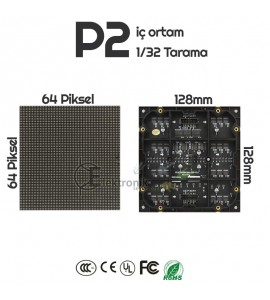ES-P2 HD RGB Led Panel 128mm x 128mm