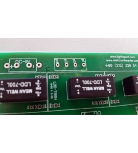 ES-MeanWell LDD 700L 4 kanal Led Sürücü Pwm