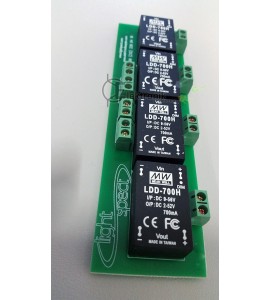 ES-MeanWell LDD 700H 4 kanal Led Sürücü Pwm