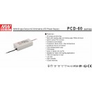 ES-MeanWell PCD 60-700B 60w Dimmable Led Driver Power Supply