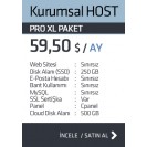 Kurumsal Host - Pro XL Paket