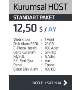 Kurumsal Host - Standart Paket