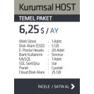 Kurumsal Host - Temel Paket