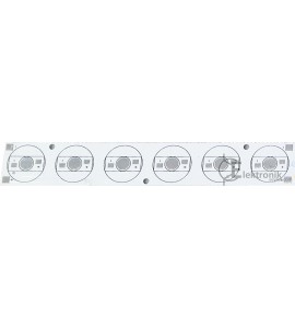 ES-6'li Seri Power Led pcb 155x24mm