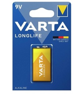 Varta 4122 Longlife 9 V Pil - E Alkaline