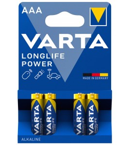 Varta 4903 Longlife Power AAA Kalem Pil 4lü Alkaline İnce