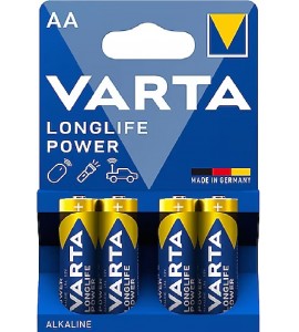 Varta 4906 Longlife Power AA  Kalem Pil 4lü Alkaline