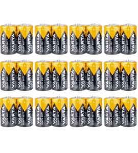 Varta 2020Sh Superlife Büyük Pil - D Çinko Karbon(24li Shrink Paket)