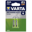 Varta 56733 Recargable Accu Solar ince Pil - AAA 550 mAh