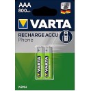 Varta 58398 Phone ince Pil - AAA 800 mAh