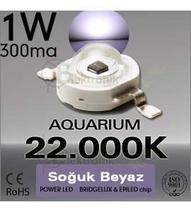 ES-Power Led 1W 22.000K Bridgelux Soğuk Beyaz