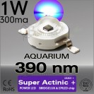 ES-LED 1W Super Actinic 390nm Bridgelux