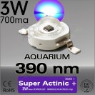 ES-LED 3W Super Actinic 390nm Bridgelux