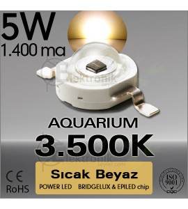 ES-LED 5W Beyaz White 3000K-3500K Bridgelux