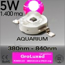 ES-LED 5W Full Spectrum Gro 380nm-840nm Bridgelux