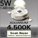 ES-LED 5W Beyaz White 4000K-4500K Bridgelux
