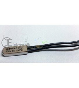 ES-130 Derece Normalde Acik Kontrol Swich Termostat KSD9700