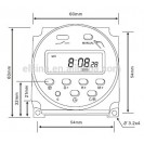 ES-CN101A TIMER 1 Kanal Elektronik 220V