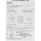 ES-CN101A TIMER 1 Kanal Elektronik 220V