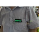 ES-Mini Kayan Led Yaka Yazısı