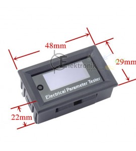 ES-DC 7in1 multi metre oled ekran