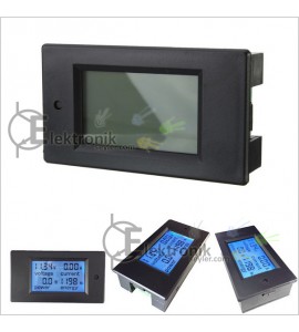 ES-DC 100Amper 100V  Wattmetre Voltmetre Ampermetre Khw metre