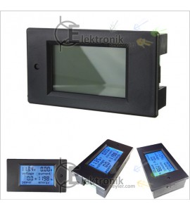 ES-DC 20Amper 100V  Wattmetre Voltmetre Ampermetre Khw metre